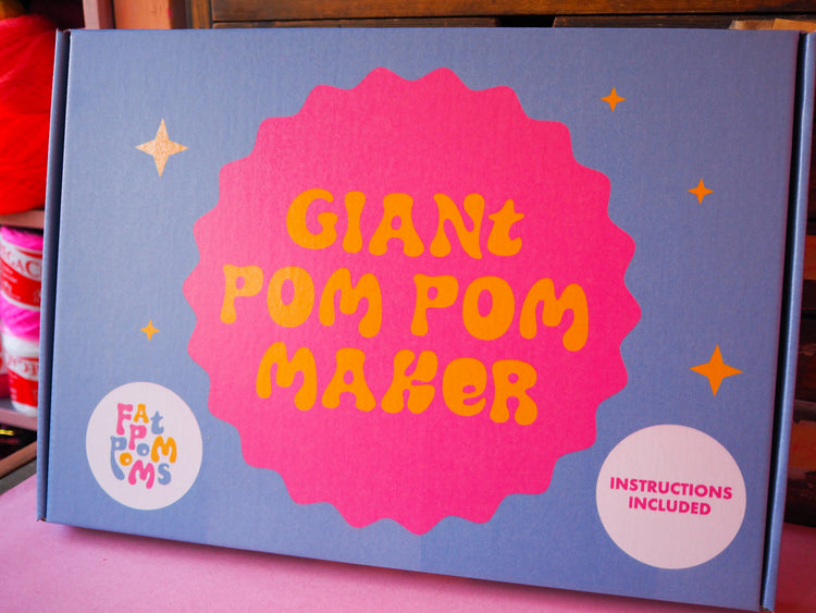 Bright Giant Pom Pom Kit