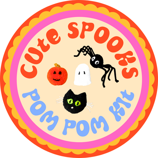 Cute Spooks Bumper Halloween Pom Pom Kit (Pre-Order - 25% off)