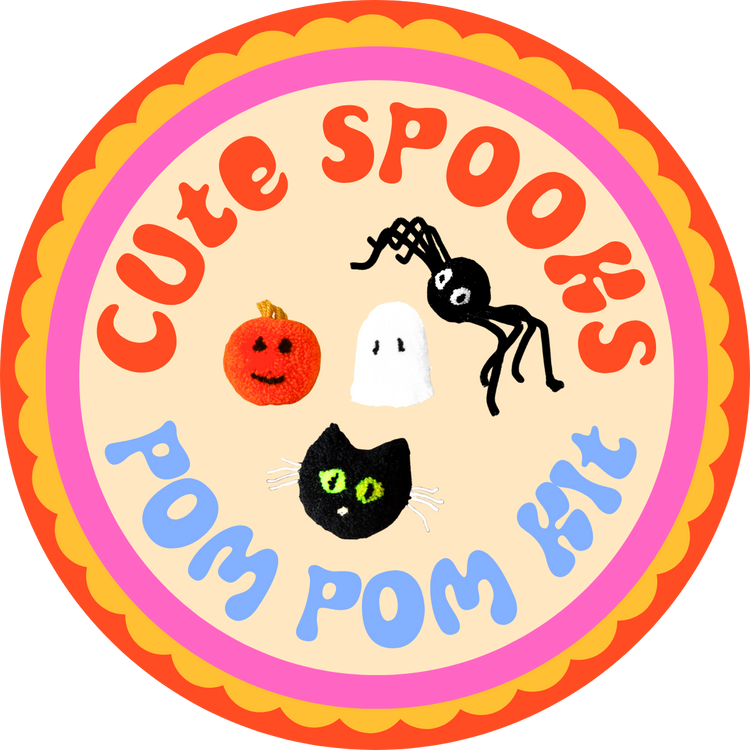 Cute Spooks Bumper Halloween Pom Pom Kit (Pre-Order - 25% off)