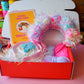 Pastel Iridescent Tinsel Pom Pom Headband Kit