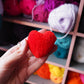 Heart Pom Pom Garland Kit - Makes at least 12 hearts