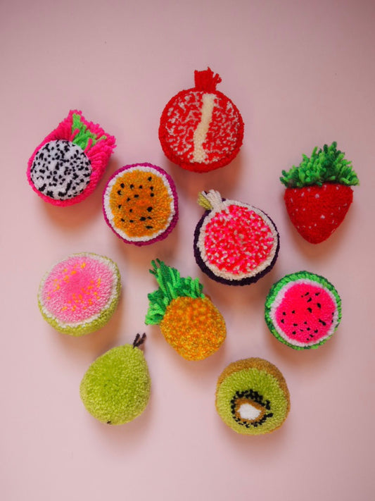Fruit Salad Pom Pom DIY Kit - view 12