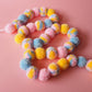 Chunky Pom Pom Garland DIY Kit – Beginner Friendly Pastel Craft Kit