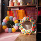 Chunky Pom Pom Wreath DIY Kit – Beginner Friendly Pastel Craft Kit