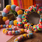 Chunky Pom Pom Garland DIY Kit – Beginner Friendly Pastel Craft Kit