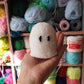 Ghost pom pom desk buddy
