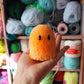 Ghost pom pom desk buddy