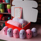 Ghost Garland Pom Pom DIY Kit - Choose your own colours!