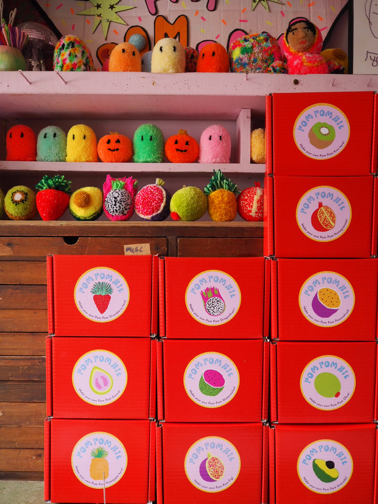 Passionfruit Pom Pom DIY Kit