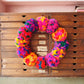 Large Pom Pom Wreath DIY Kit - Jewel