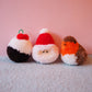 Handmade Santa Pom Pom Bauble Christmas Decoration