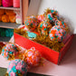 Tinsel Pom Pom Bauble Kit