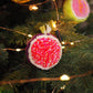Set of 3 Fruit Pom Pom Christmas Baubles