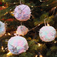 Tinsel Pom Pom Bauble Kit - Pastel