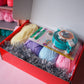 XL Chunky Pom Pom Bauble DIY Kit - Pastel - Makes at least 4 Baubles