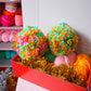 XL Chunky Pom Pom Bauble DIY Kit - Bright - Makes at least 4 Baubles