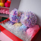 XL Chunky Pom Pom Bauble DIY Kit - Pastel - Makes at least 4 Baubles