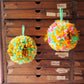 XL Chunky Pom Pom Bauble DIY Kit - Bright - Makes at least 4 Baubles