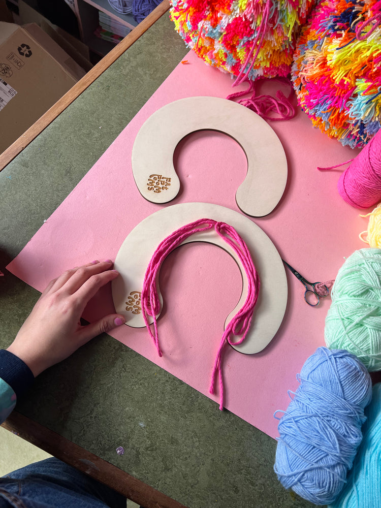Giant Pom Pom Kit - Bright or Pastel