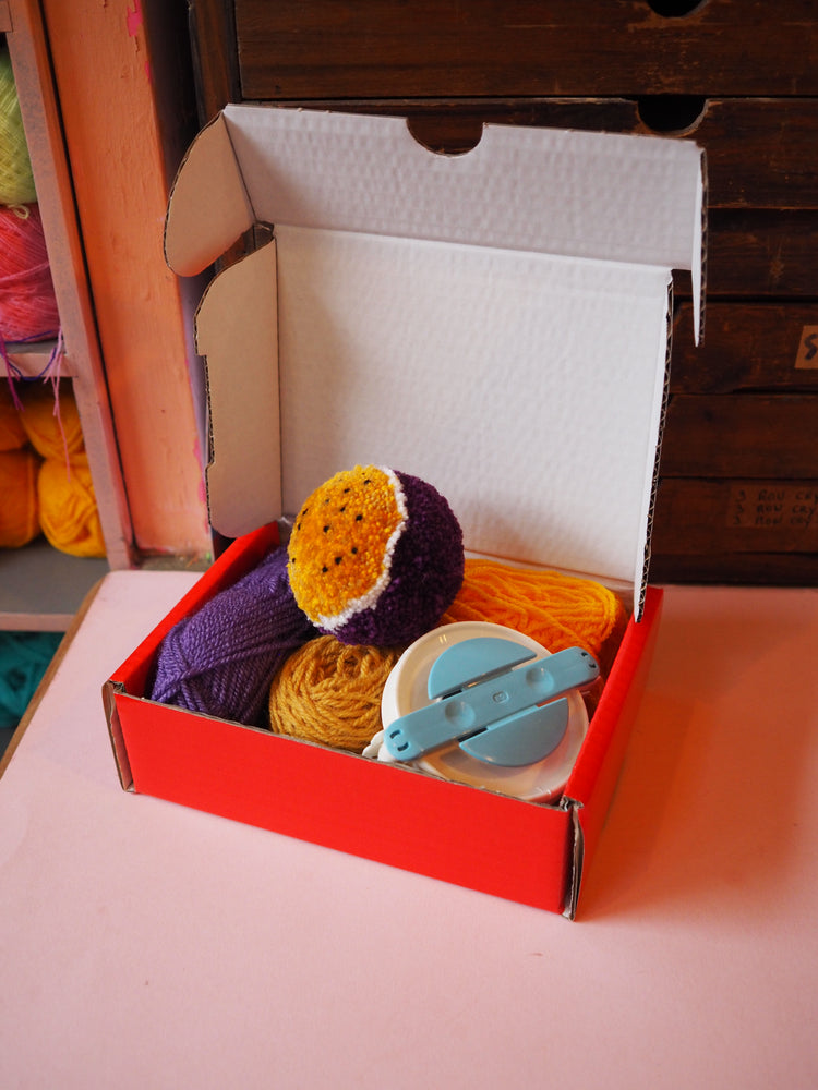Passionfruit Pom Pom DIY Kit