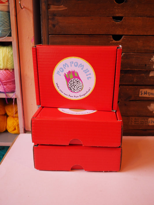 Dragonfruit Pom Pom DIY Kit