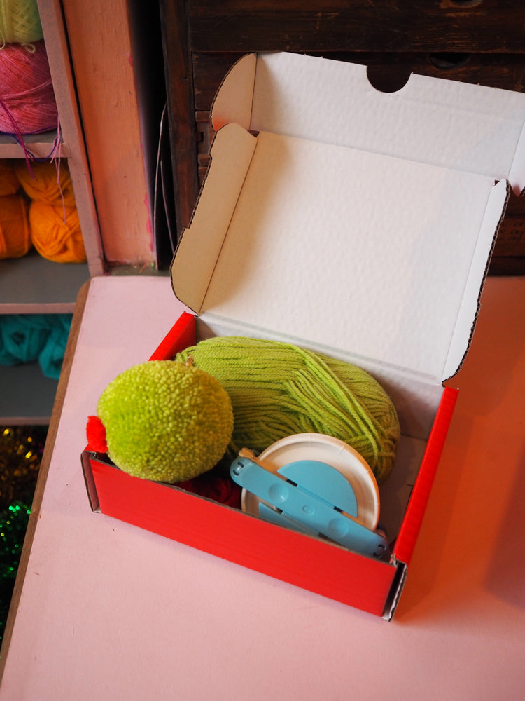 Olive Pom Pom DIY Kit