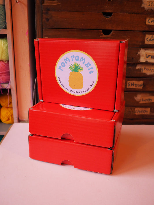 Pineapple Pom Pom DIY Kit
