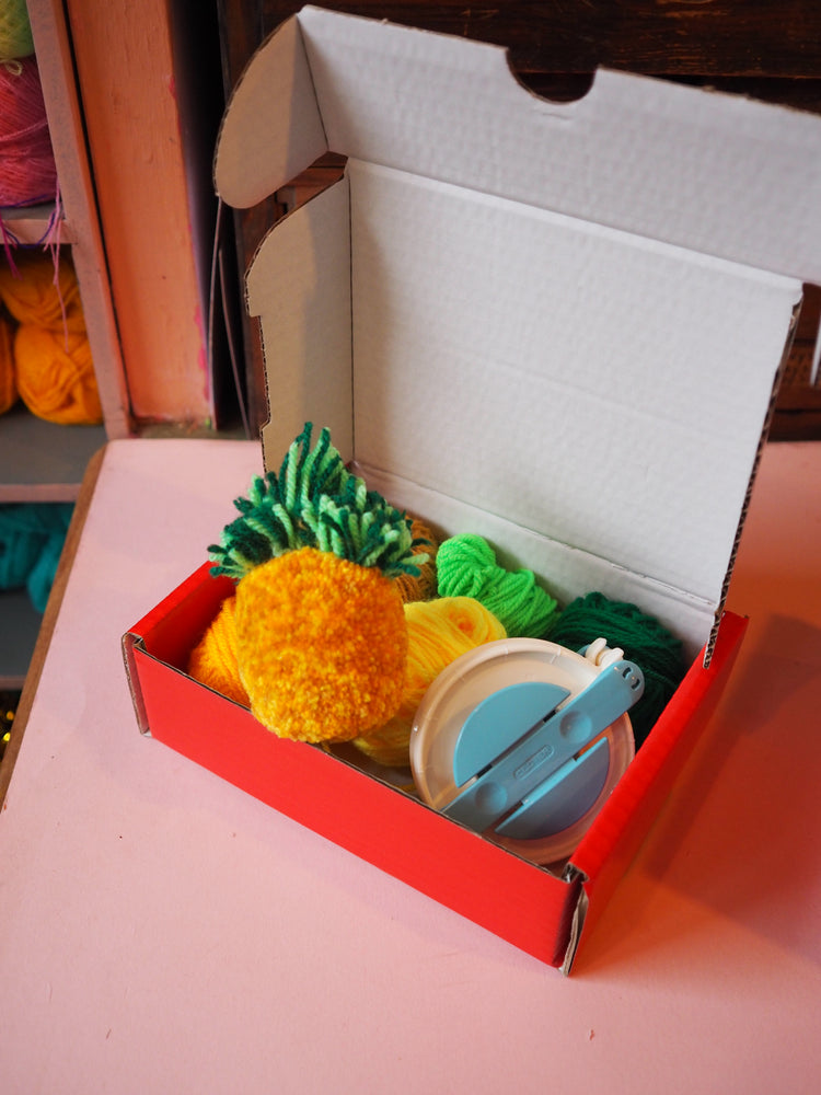 Pineapple Pom Pom DIY Kit