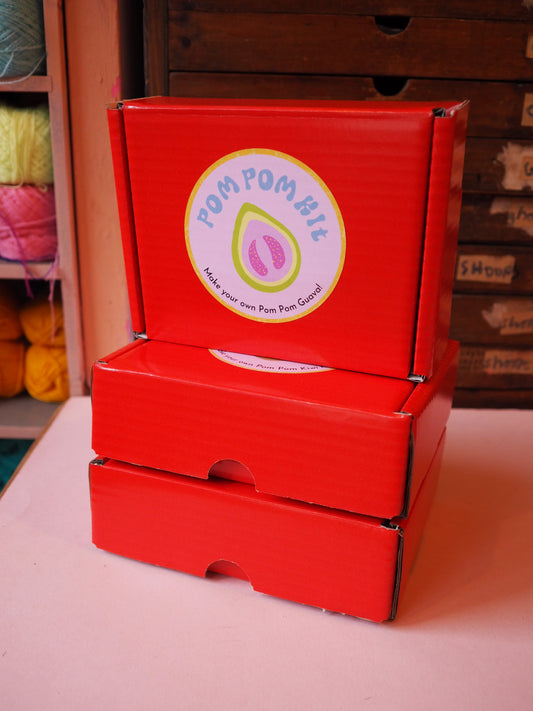 Guava Pom Pom DIY Kit