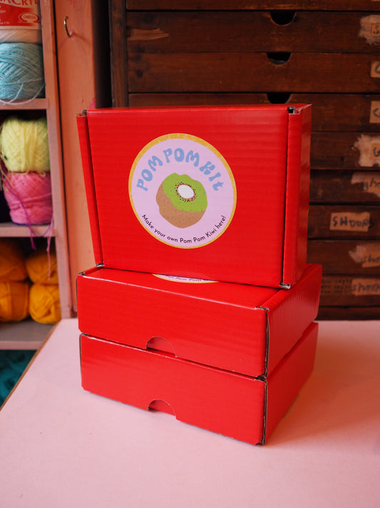 Kiwi Pom Pom DIY Kit