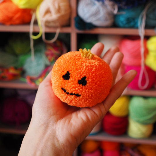 Pumpkin Pom Pom DIY Kit