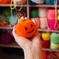 Pumpkin Pom Pom Desk Buddy