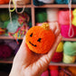 Pumpkin Pom Pom Desk Buddy