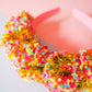 Tinsel Confetti Pom Pom Headband