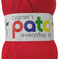 Red Acrylic Yarn DK 100g- Pato Cygnet Yarns