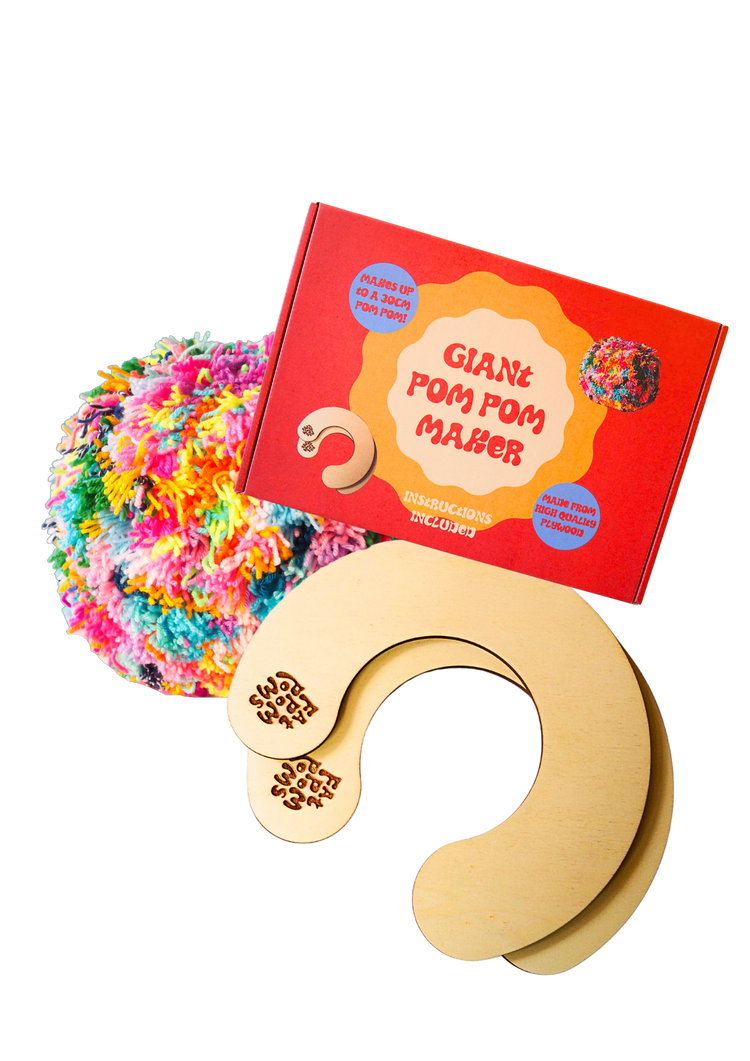 Giant Pom Pom Maker - 30cm – Fat Pom Poms