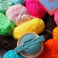 Large Pom Pom Wreath DIY Kit - Bright or Jewel