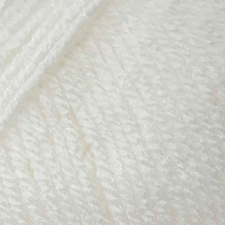 White Acrylic Yarn DK 100g- Pato Cygnet Yarns