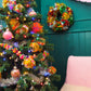 Multicolour Pom Pom Christmas Tree Garland