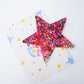 Giant Rainbow Star Hair Clip - 11cm