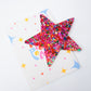 Giant Rainbow Star Hair Clip - 11cm