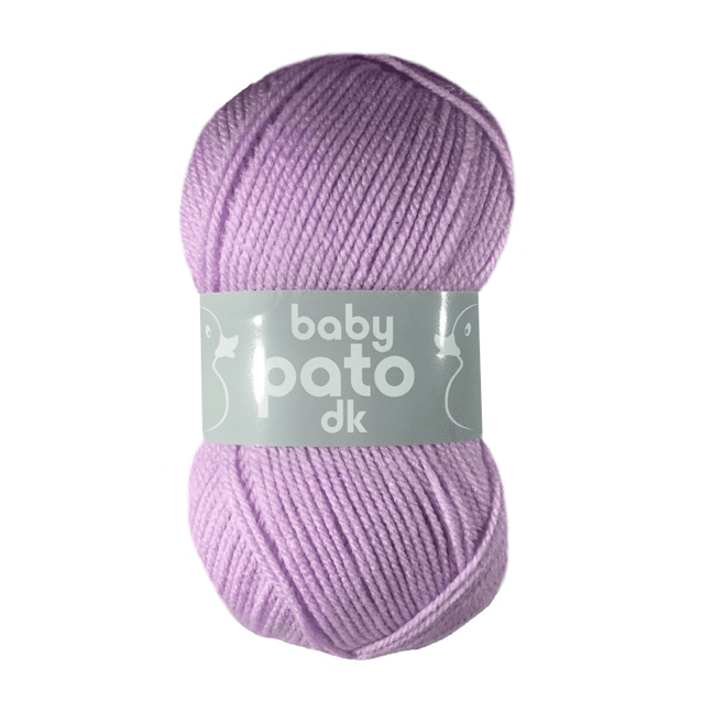 Lilac Cygnet Pato Baby Acrylic Yarn DK 100g