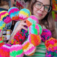 Large Pom Pom Wreath DIY Kit - Jewel