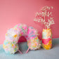 Tinsel Pastel Iridescent Pom Pom Headband