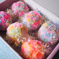 Pastel Tinsel Bauble Decorations