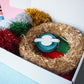 Giant Tinsel Pom Pom Wreath Kit - Colour choices