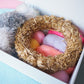 Giant Tinsel Pom Pom Wreath Kit - Colour choices