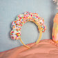 Speckle Confetti Pom Pom Headband