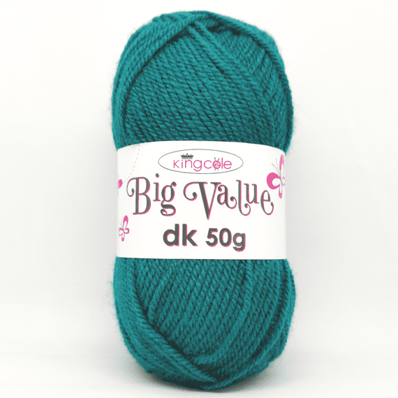 SAMPLE SALE - King Cole Big Value 50g - Petrol