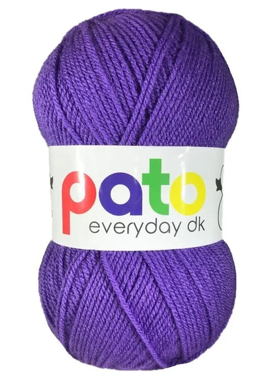 Purple Acrylic Yarn DK 100g - Pato Cygnet Yarns